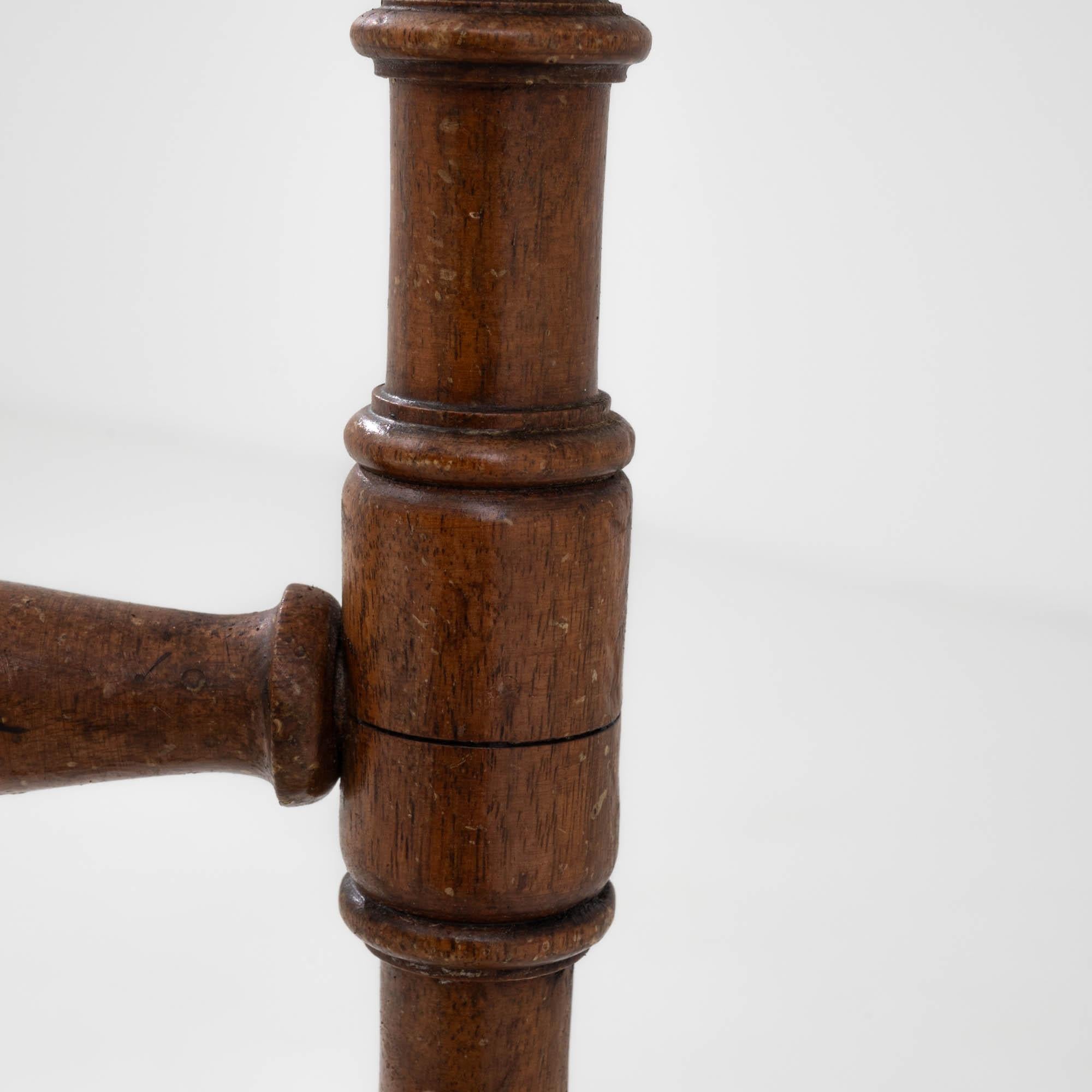 Appendino francese del XX secolo in legno e vetro in vendita 4