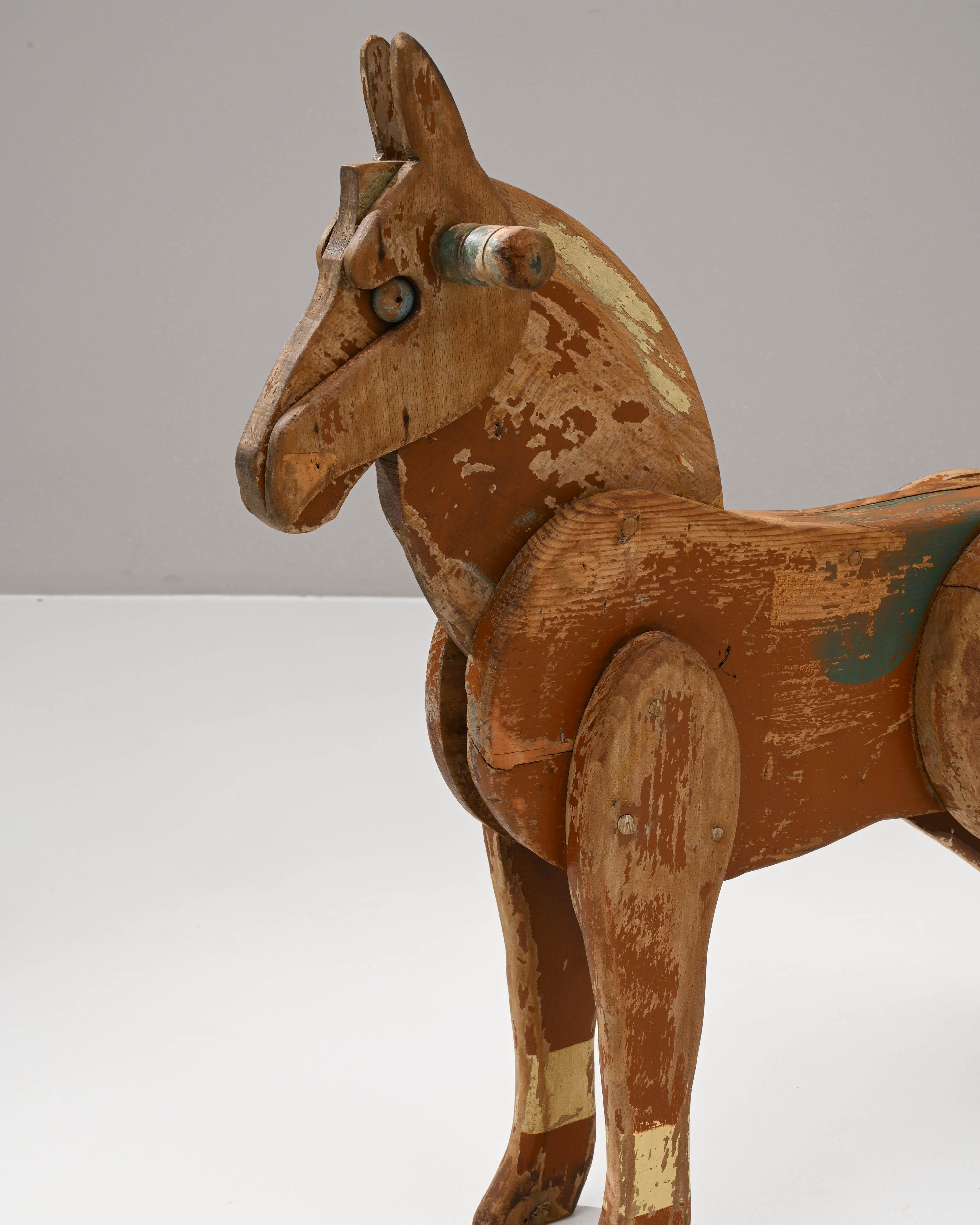 20th Century French Wooden Horse For Sale 5