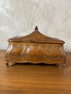 20th century French Wooden Jewelry Boxe, 1940s