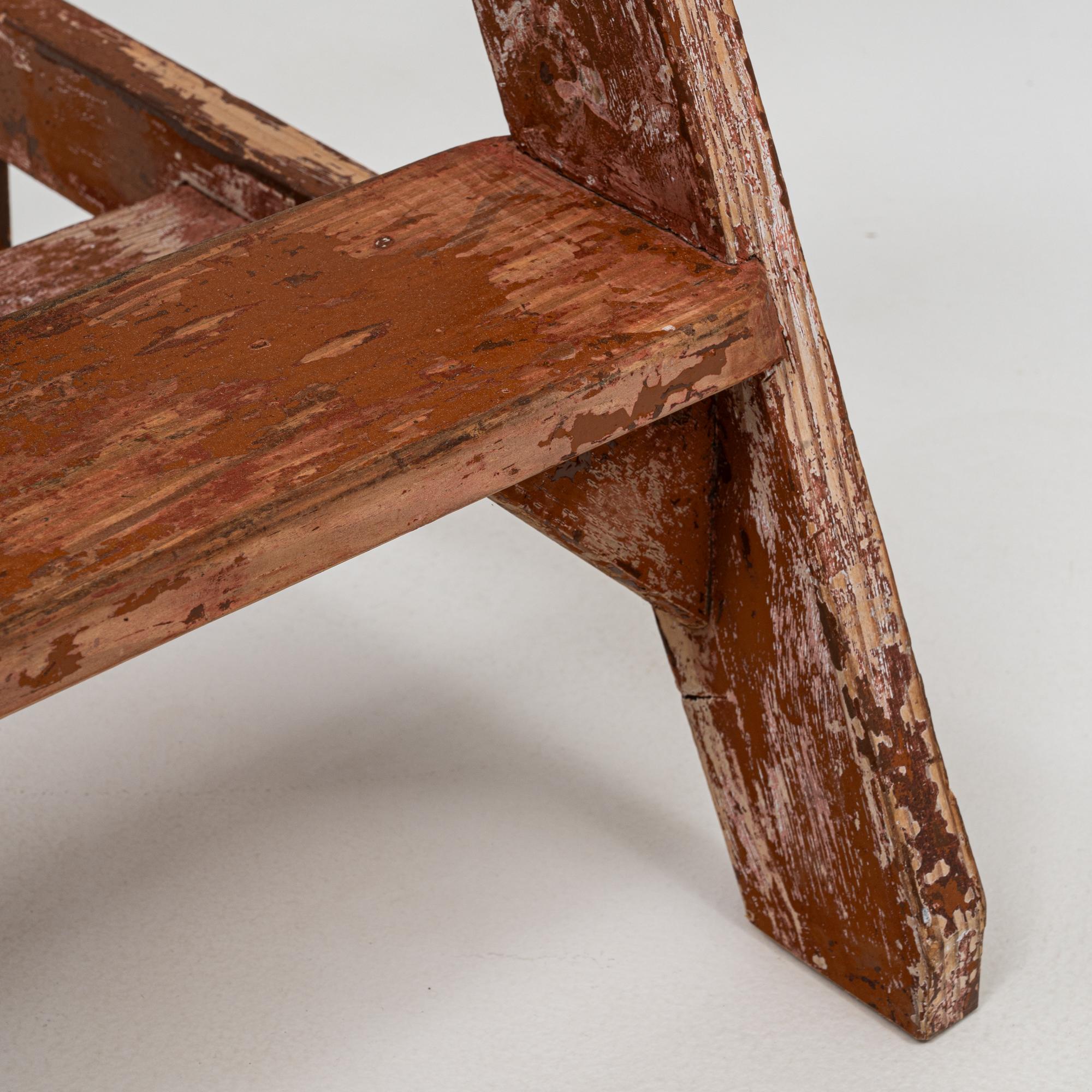 20th Century French Wooden Ladder in vendita 5