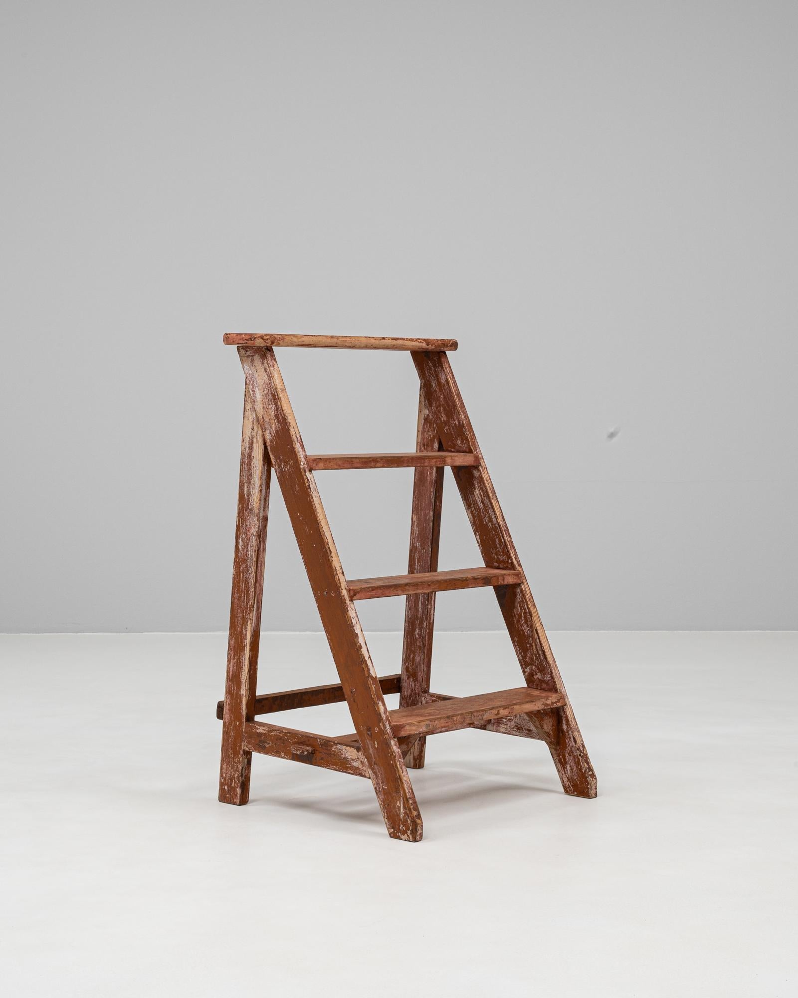 20th Century French Wooden Ladder in vendita 2