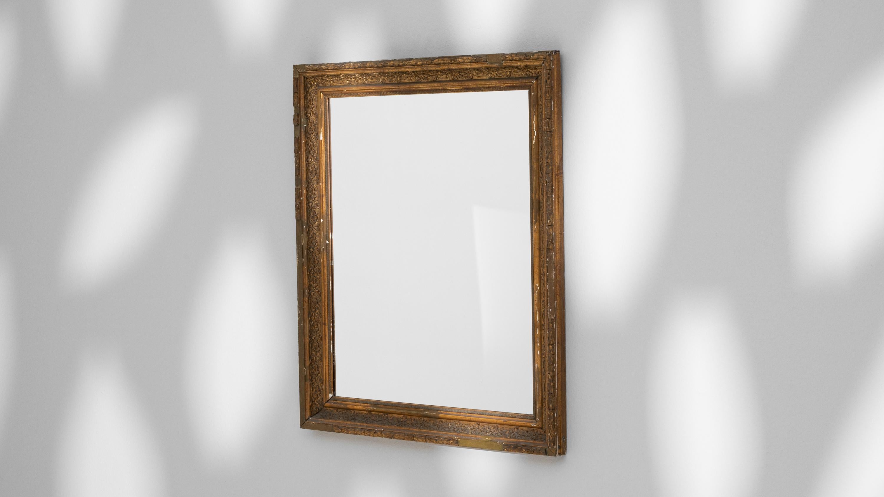 20th Century French Wooden Mirror 3