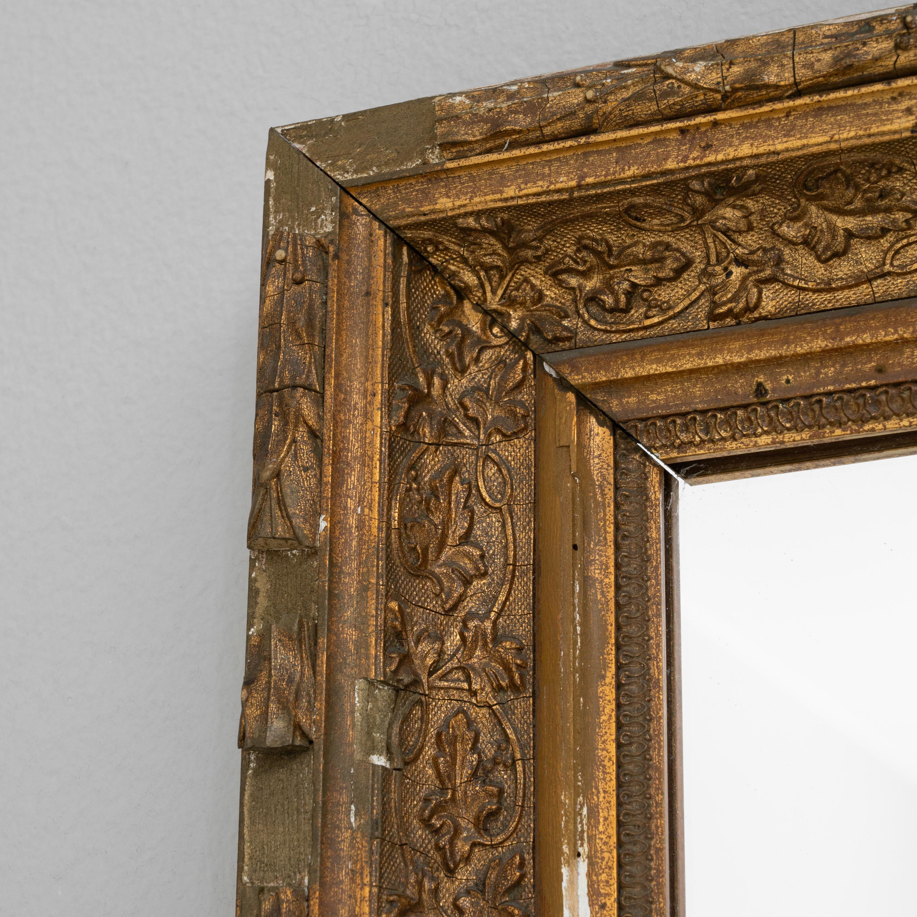 20th Century French Wooden Mirror 4