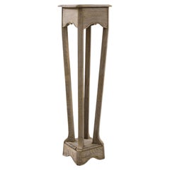 Vintage 20th Century French Wooden Pedestal 
