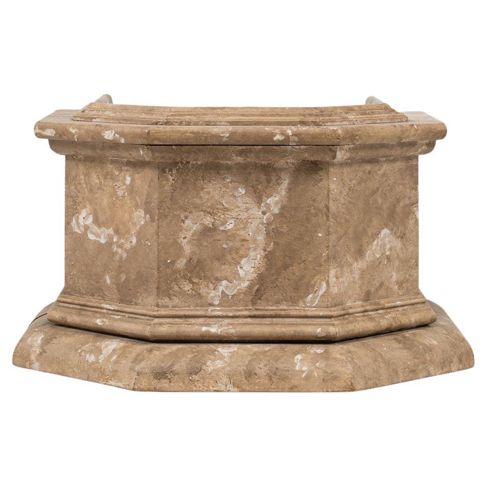 20th Century French Wooden Pedestal