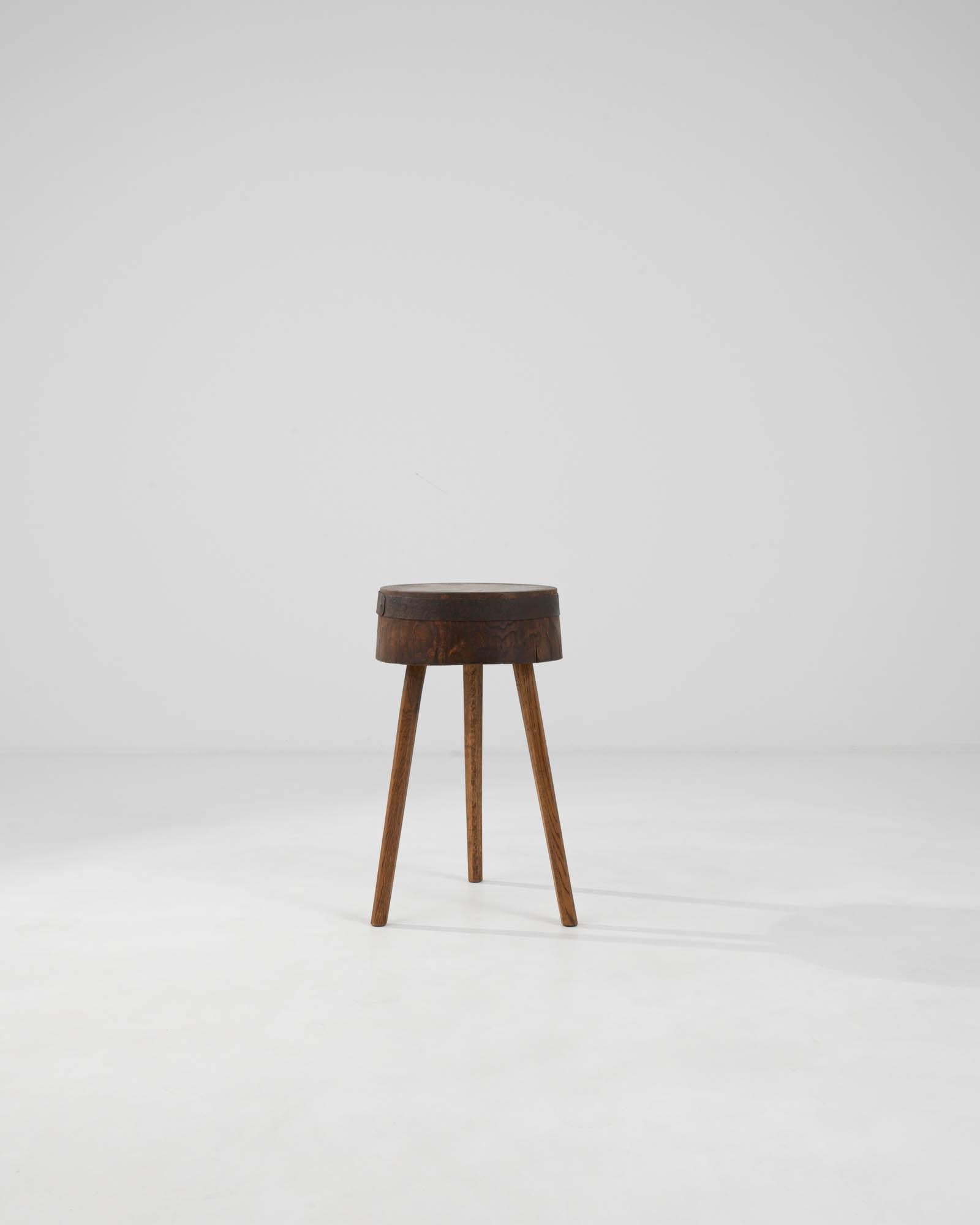 20th Century French Wooden Side Table 1