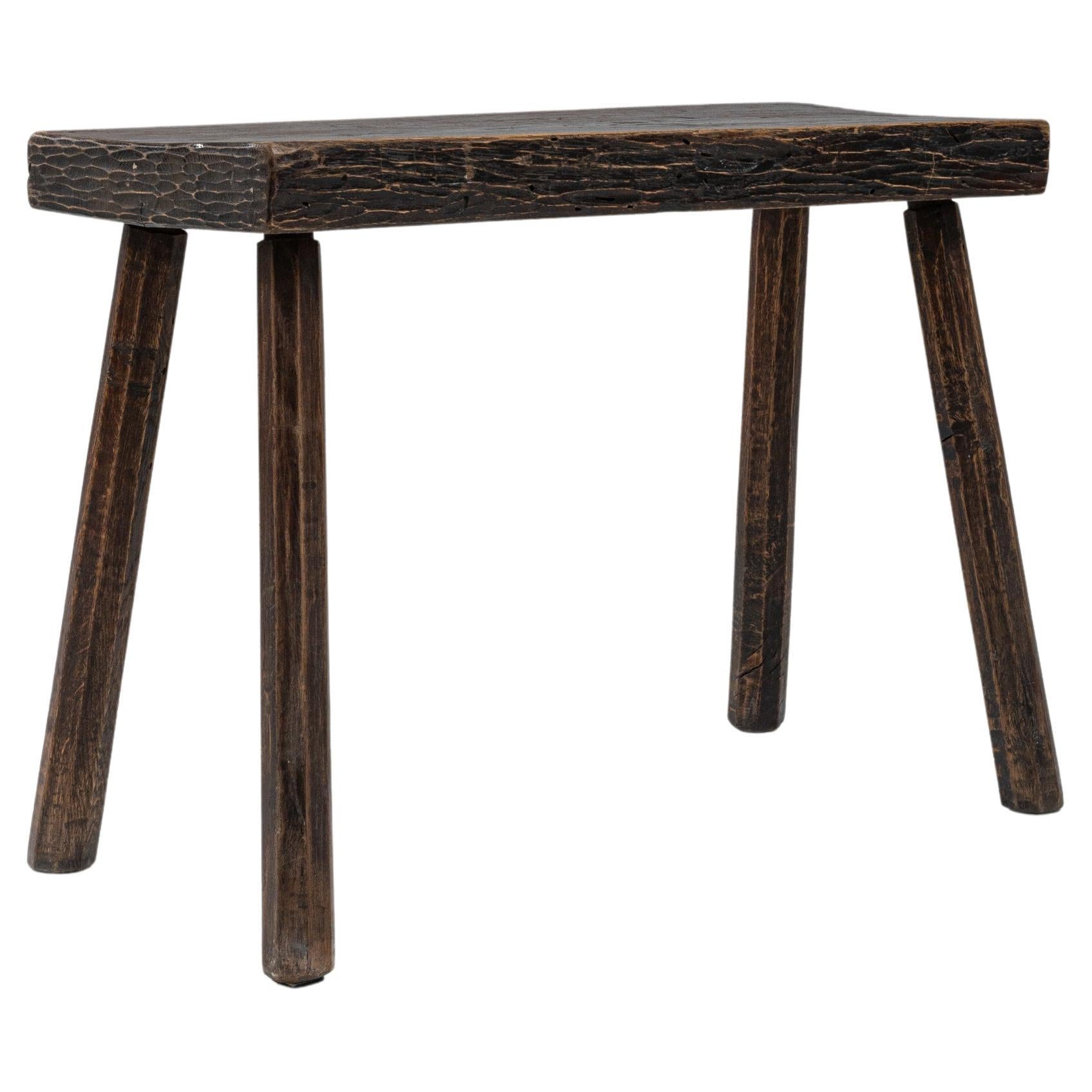20th Century French Wooden Side Table For Sale