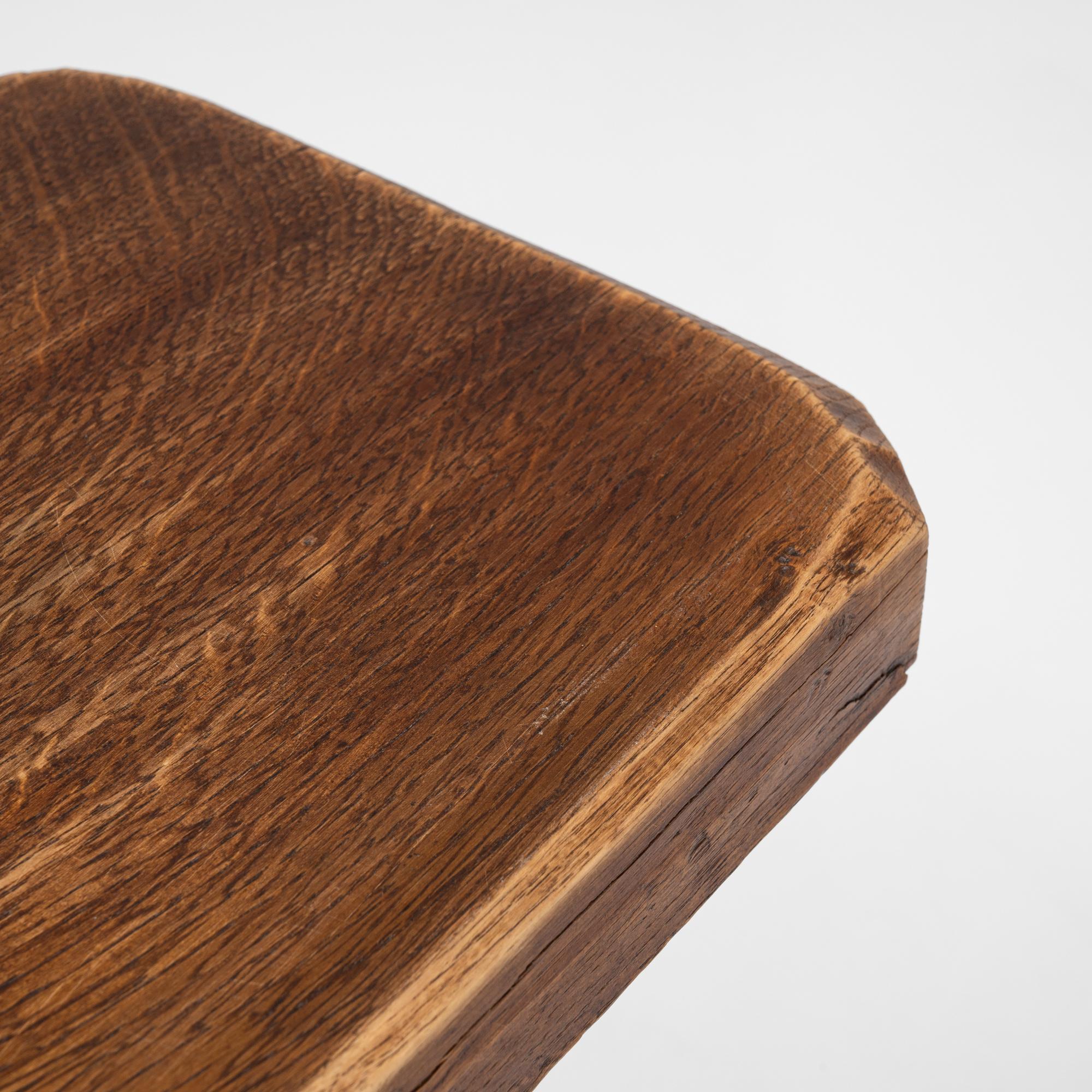 20th Century French Wooden Stool For Sale 6