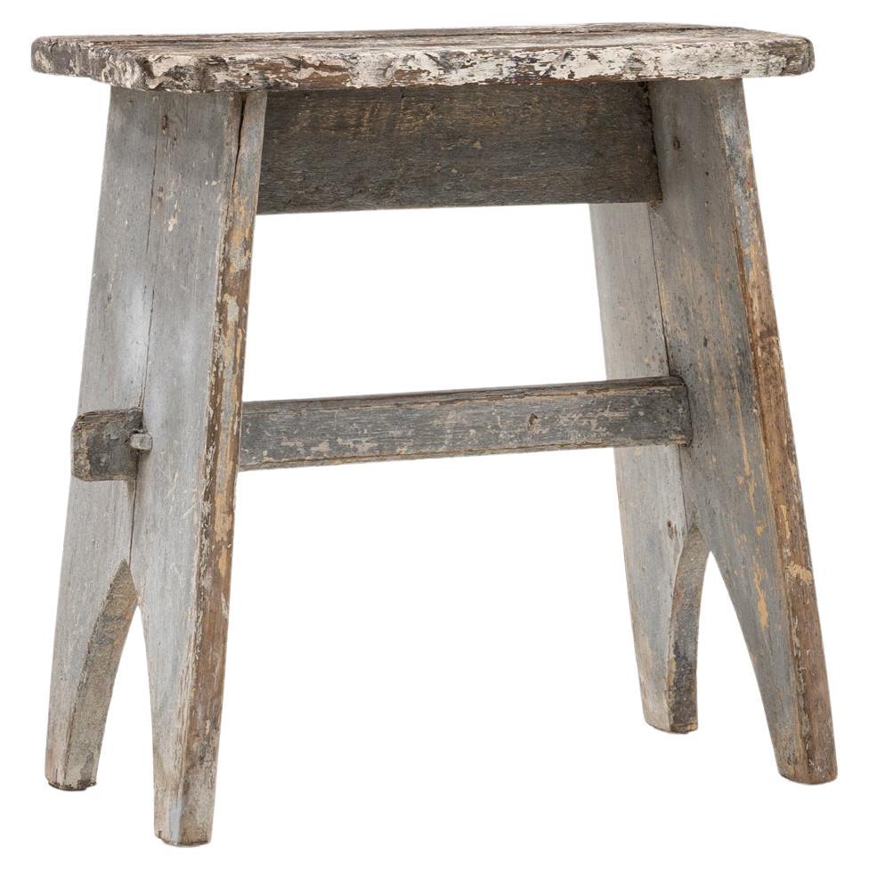 20th Century French Wooden Stool