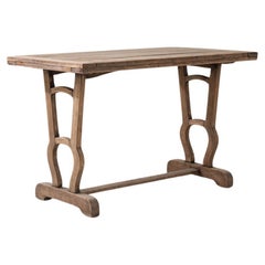 Französischer Holztisch des 20. Jahrhunderts