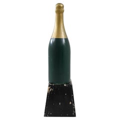 Decorazione per vino in legno francese del XX secolo