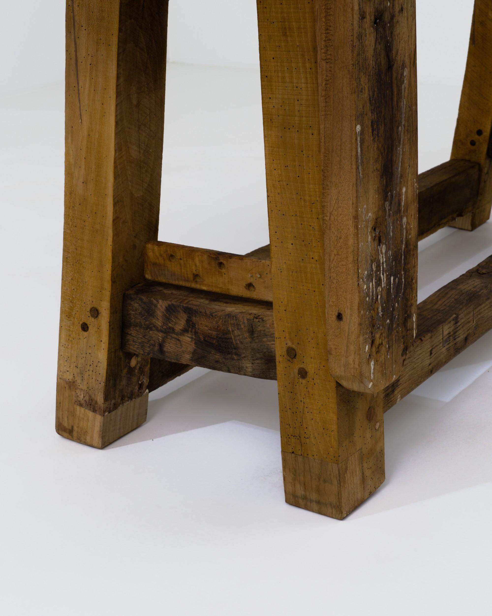 20th Century French Wooden Work Table 6