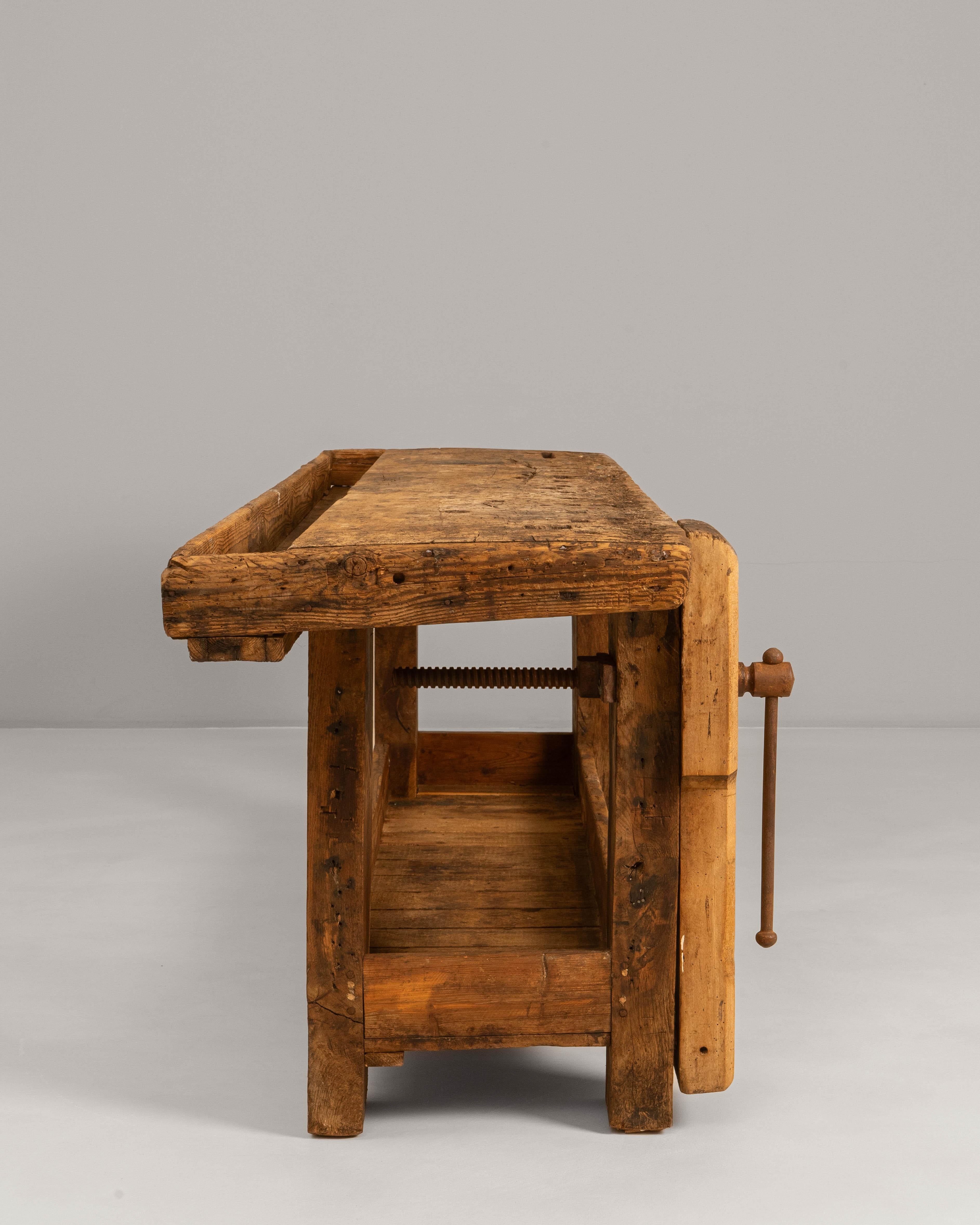 20th Century French Wooden Work Table For Sale 8