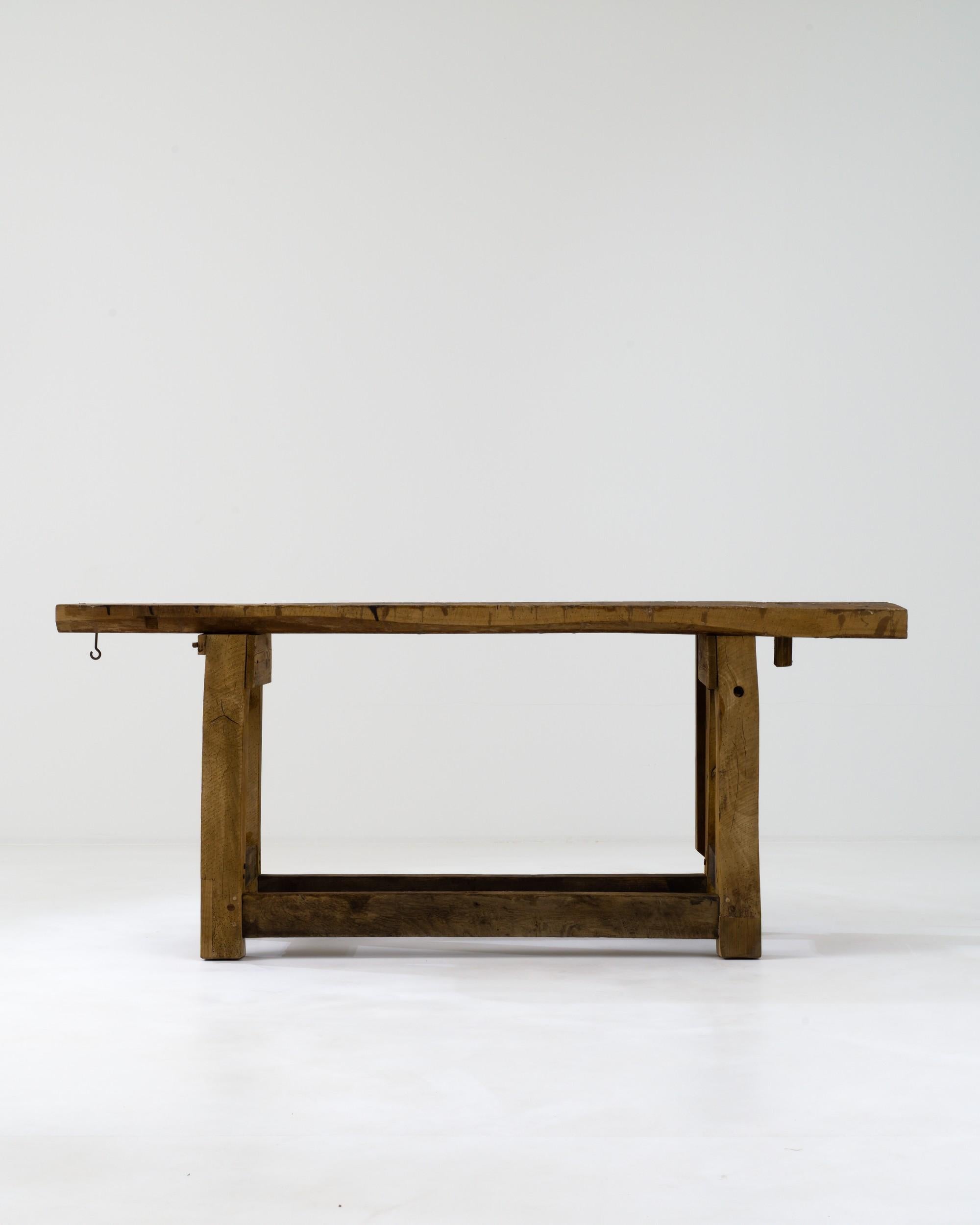 20th Century French Wooden Work Table For Sale 12