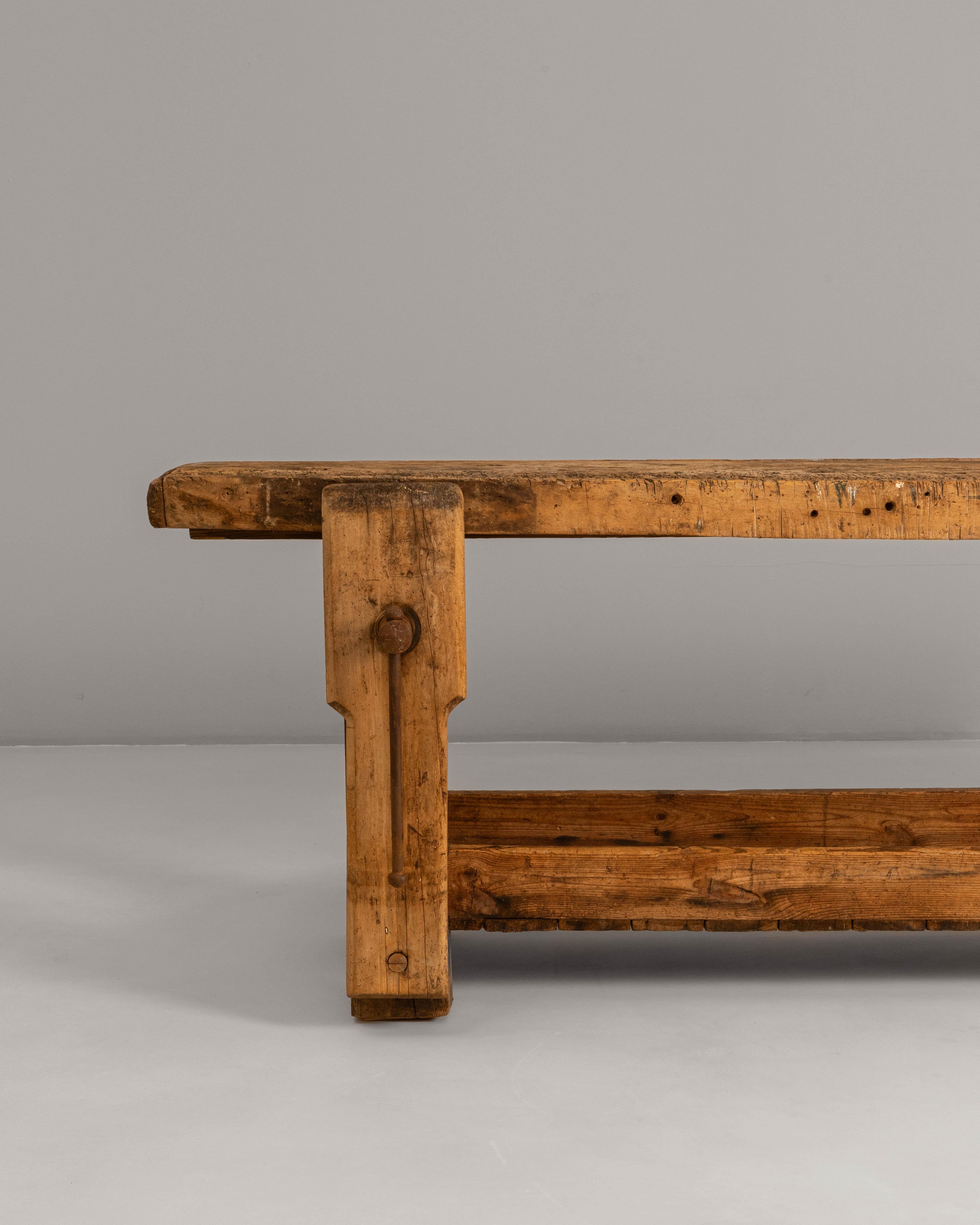 20th Century French Wooden Work Table For Sale 1