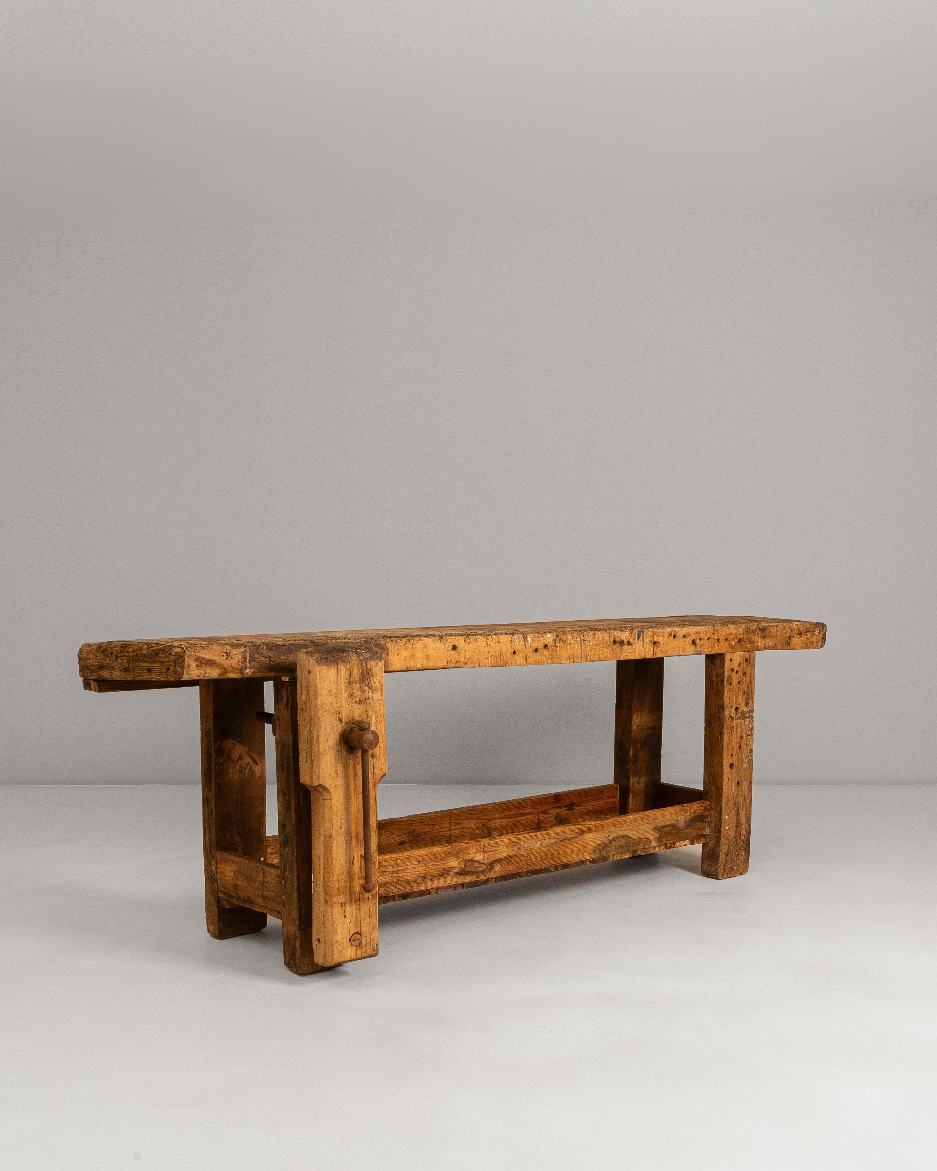 20th Century French Wooden Work Table For Sale 3