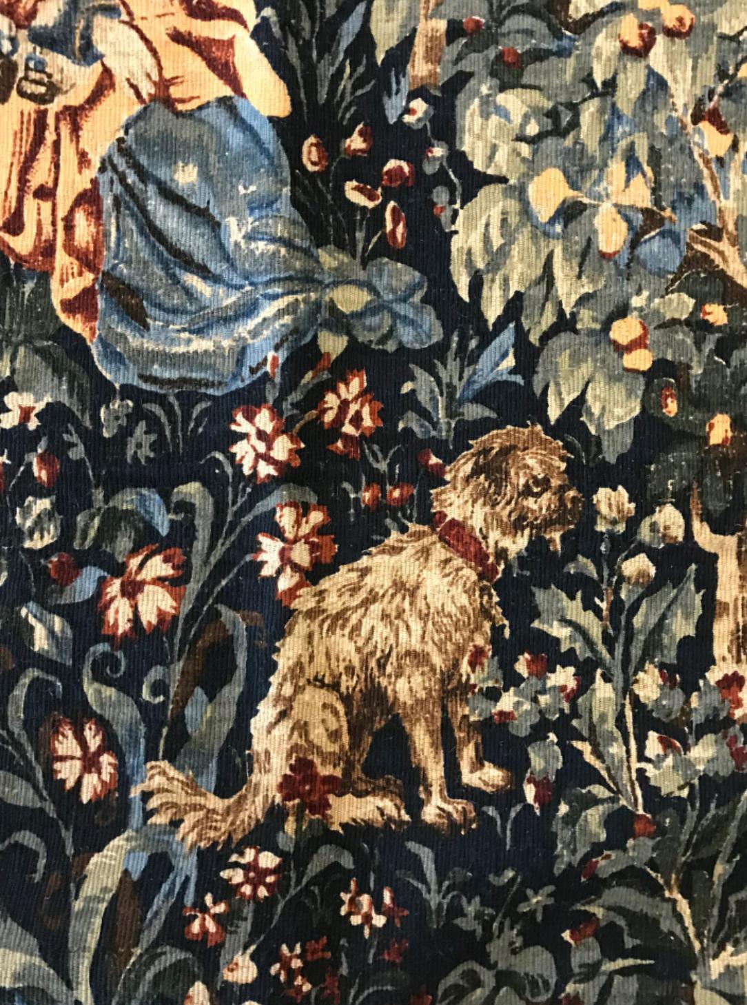 20th Century French Wool Tapestry Attributed to the Aubusson Manufacture In Good Condition In Sofia, BG