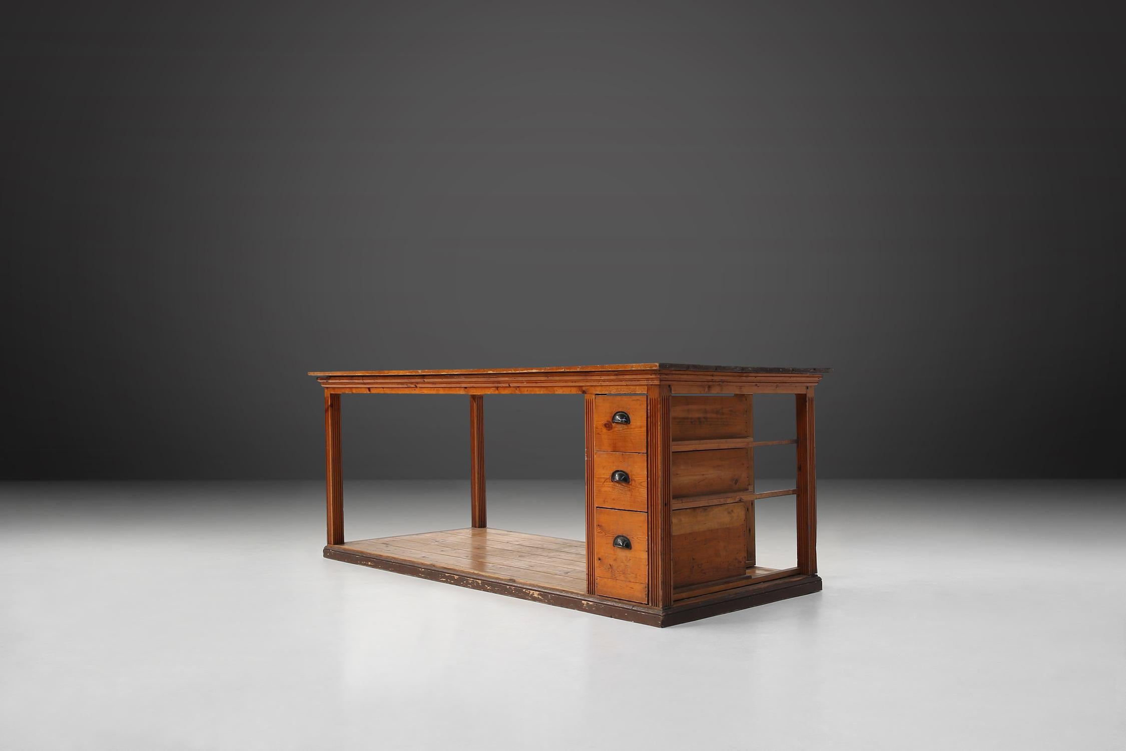 20th Century French Work Table 12
