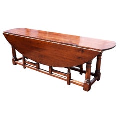 Retro 20th Century Fruitwood Wakes Table