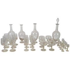 20th Century Full Service Baccarat Crystal