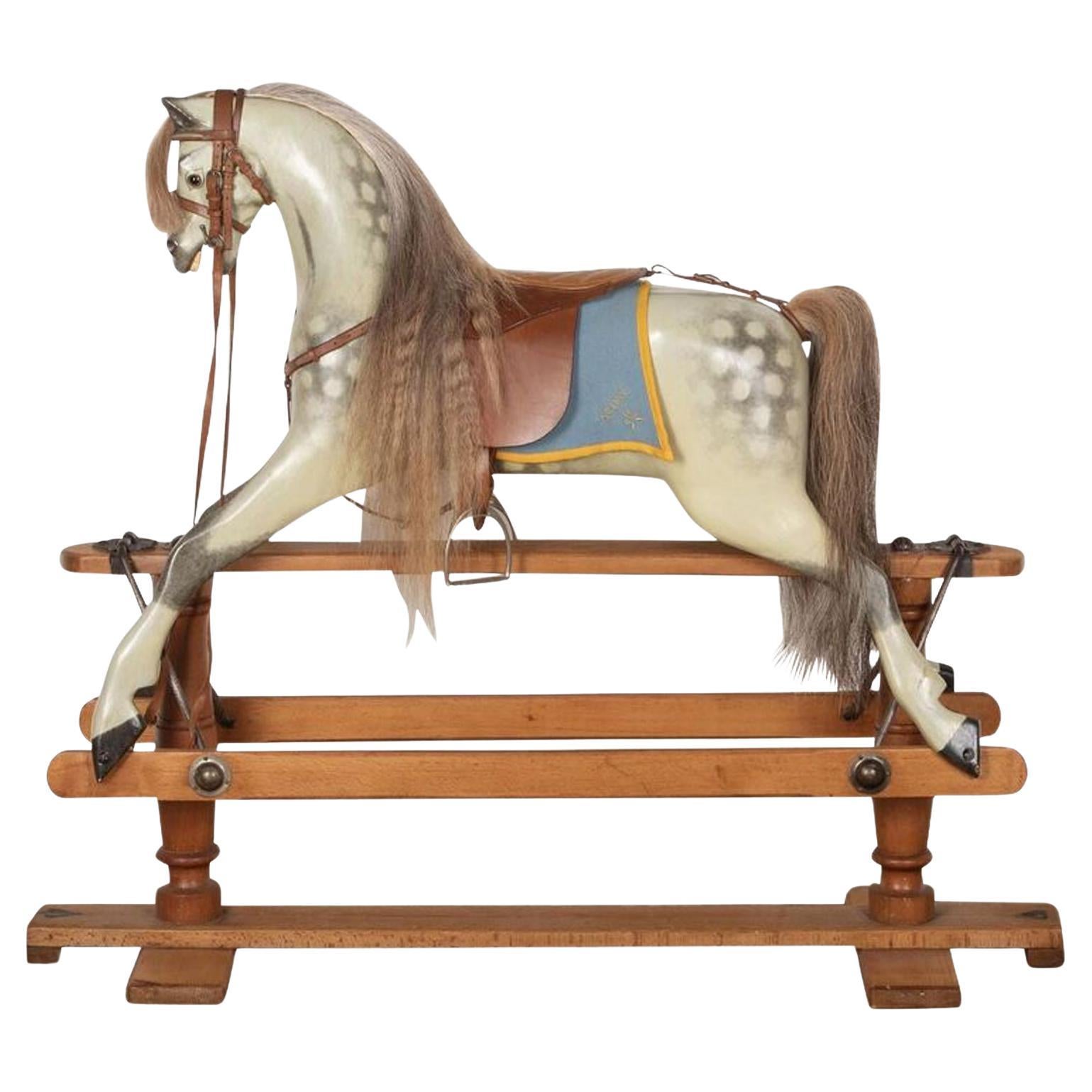 20th Century G Lines Rocking Horse For Sale