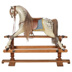 Cheval à bascule G Lines du 20e siècle