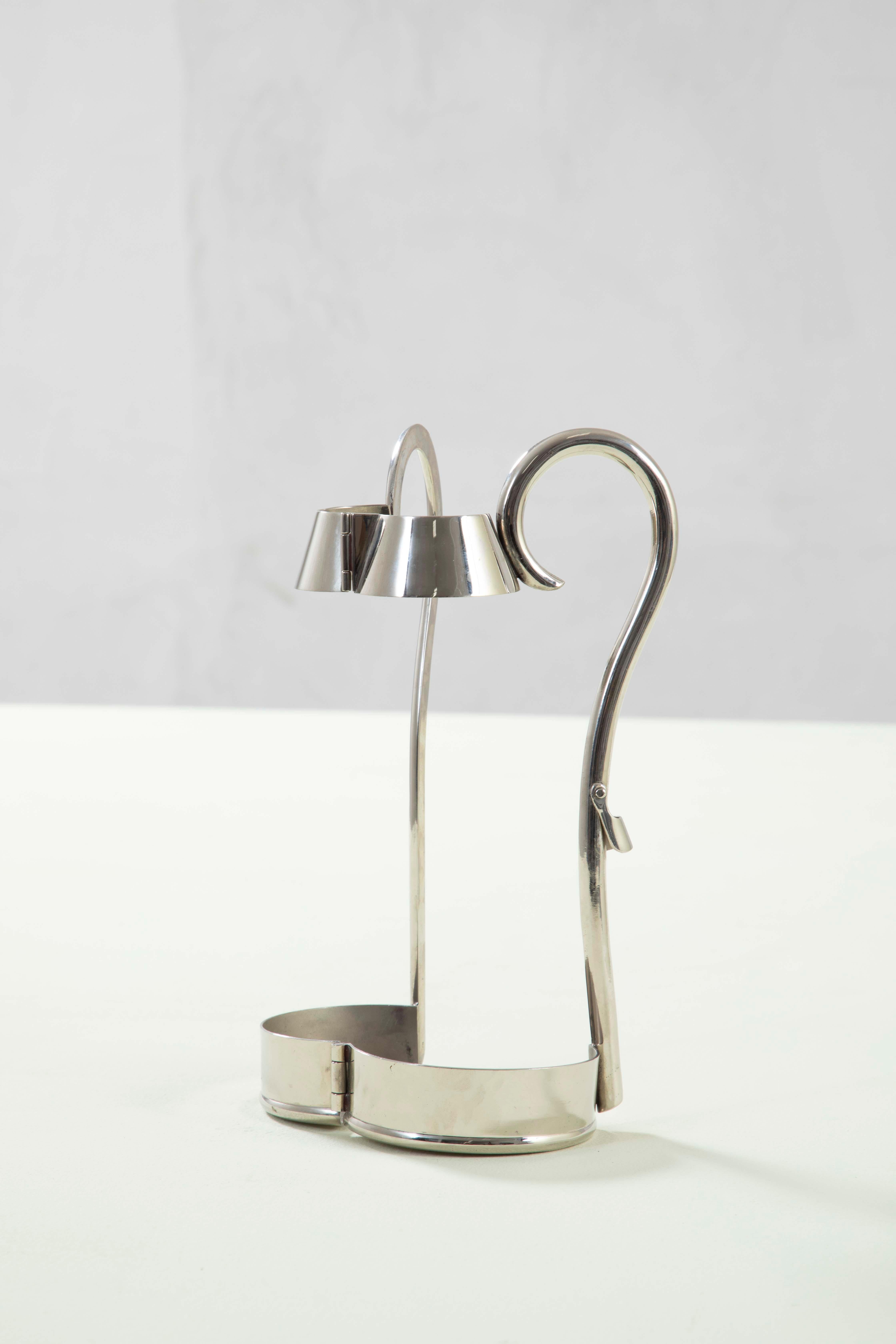 siglo XX, Gabriella Crespi Botellero de metal, 1970 en venta 7