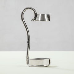 20th Century, Gabriella Crespi Metal Bottle Holder, 1970