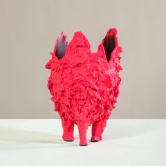 20th Century, Gaetano Pesce Resin Vase mod. Lava