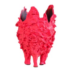 20th Century, Gaetano Pesce Resin Vase mod. Lava