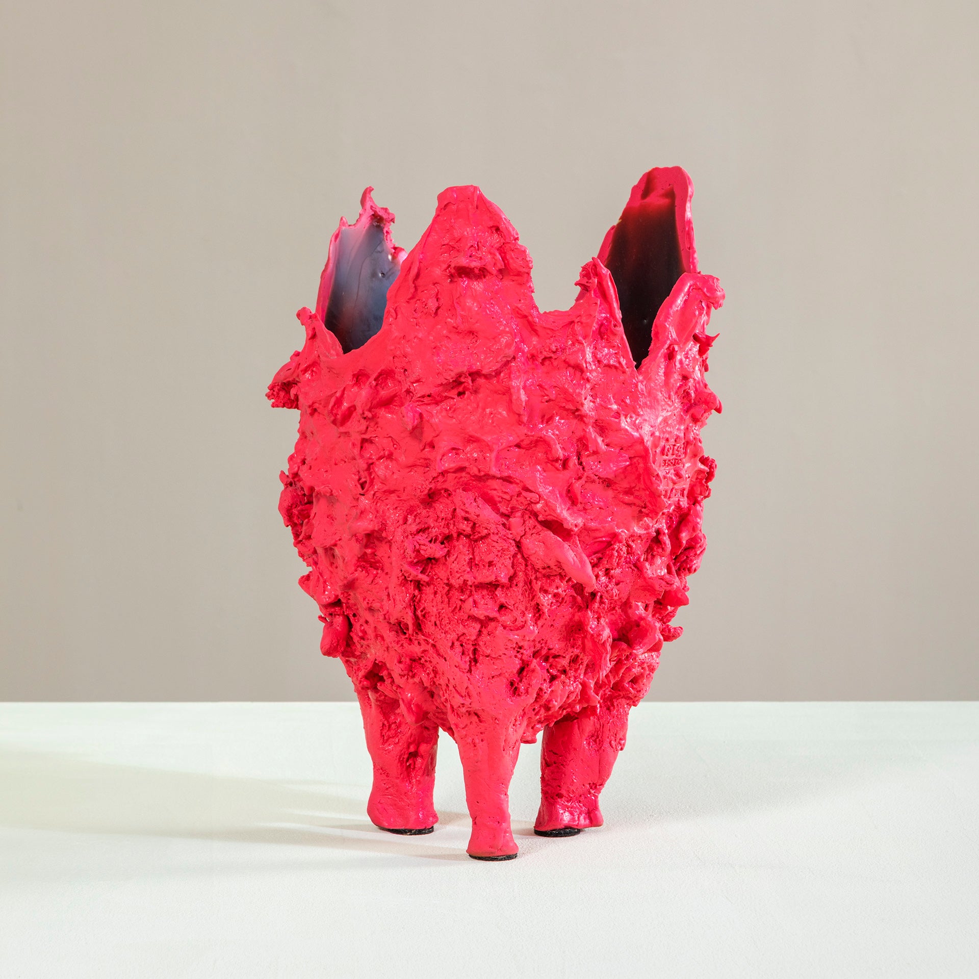 20th Century, Gaetano Pesce Resin Vase mod. Lava in vendita