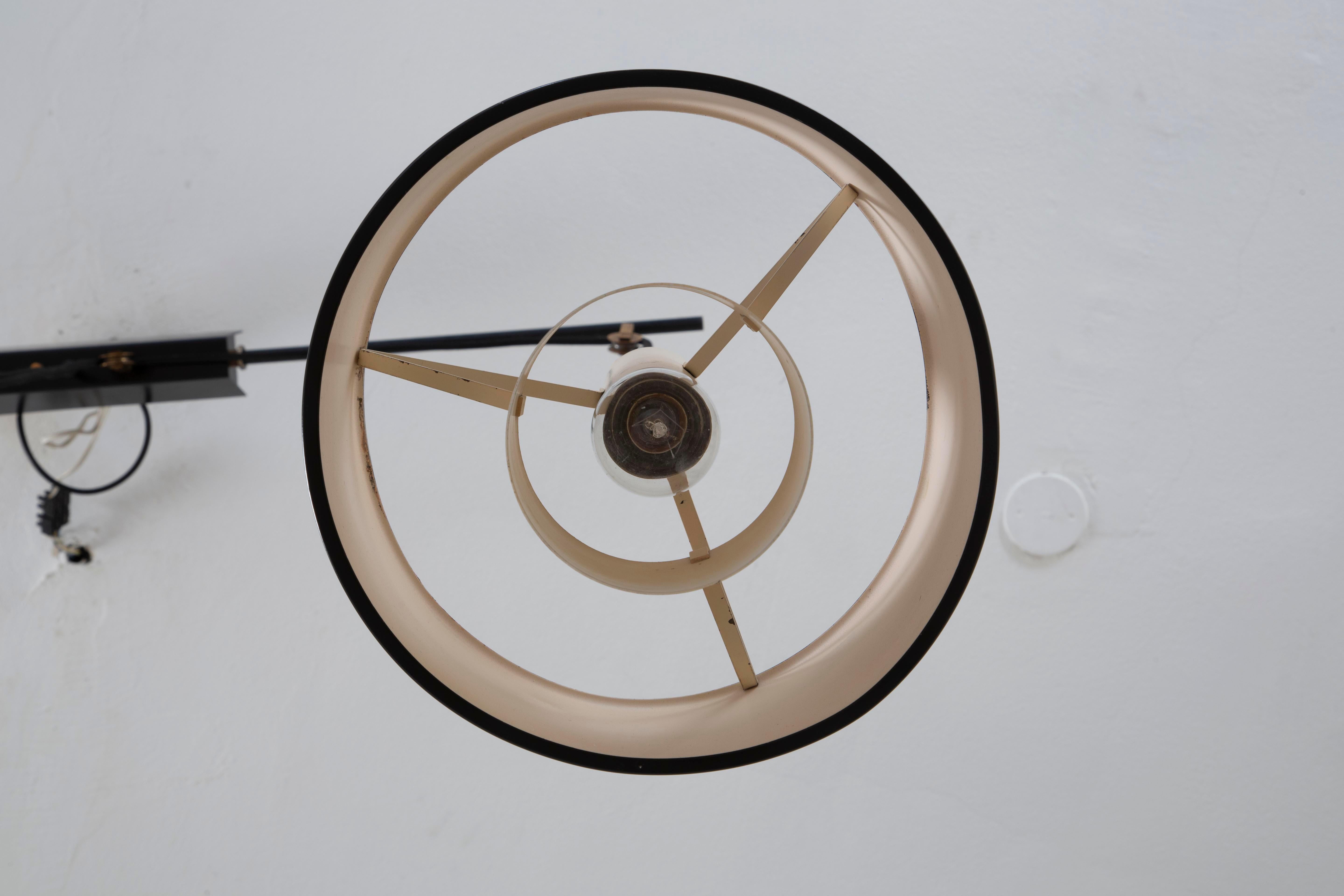 20e siècle, Gaetano Sciolari pour Stilnovo Lampe à suspension mod. 2061 en vente 4