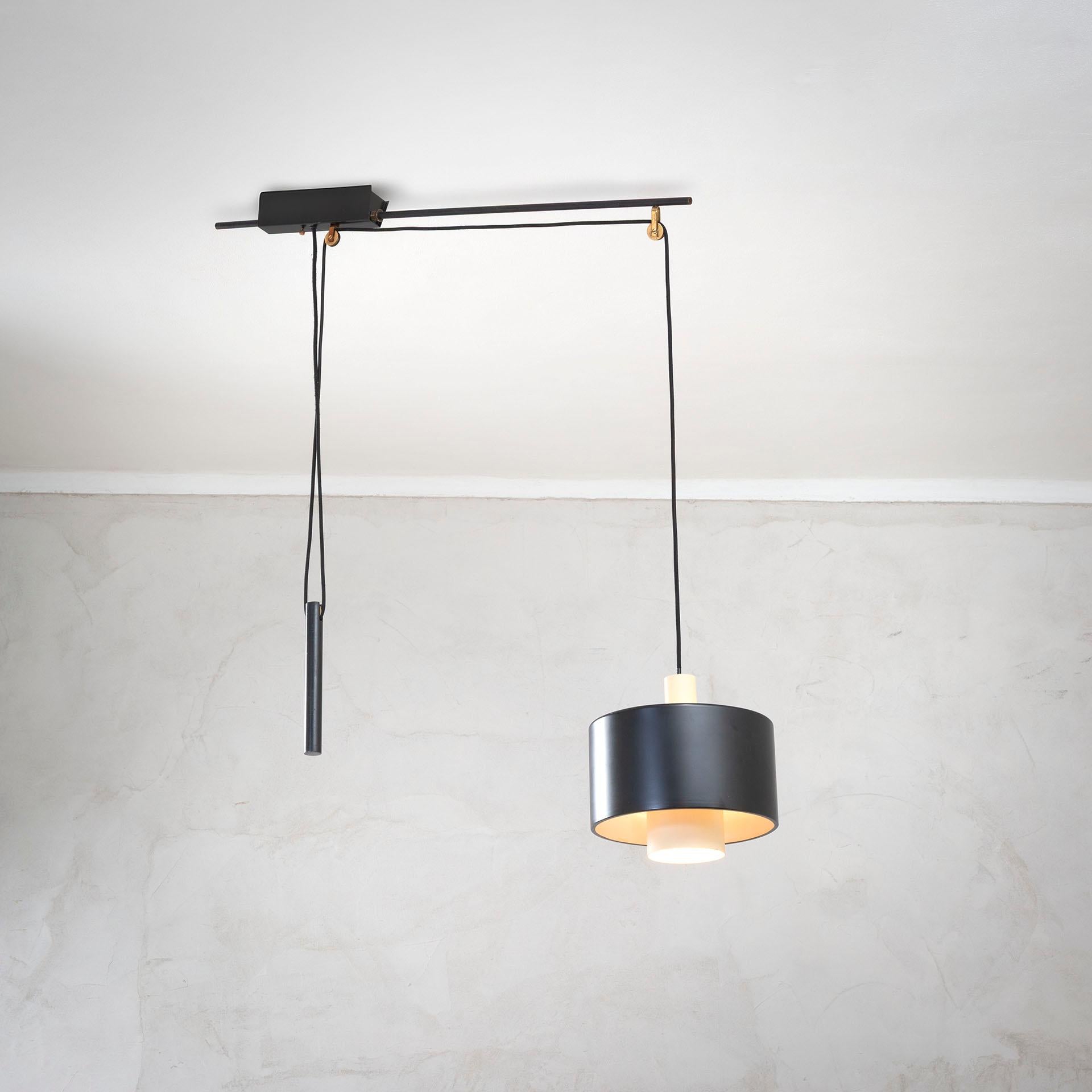 Mid-Century Modern 20th Century, Gaetano Sciolari for Stilnovo Pendant Lamp mod. 2061 For Sale