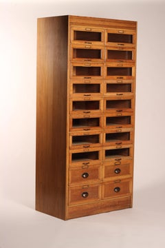 20th Century Gentleman's Haberdashery Storage Cabinet