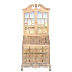 20th Century George III Secretary Bookcase