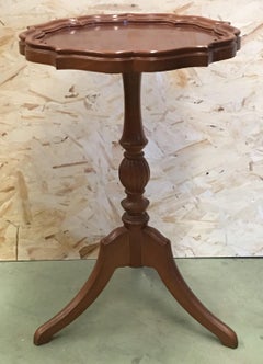 20th Century George III Style Piecrust Wine Table