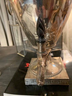 20th Century George III Syle Samovar in Silver Copper