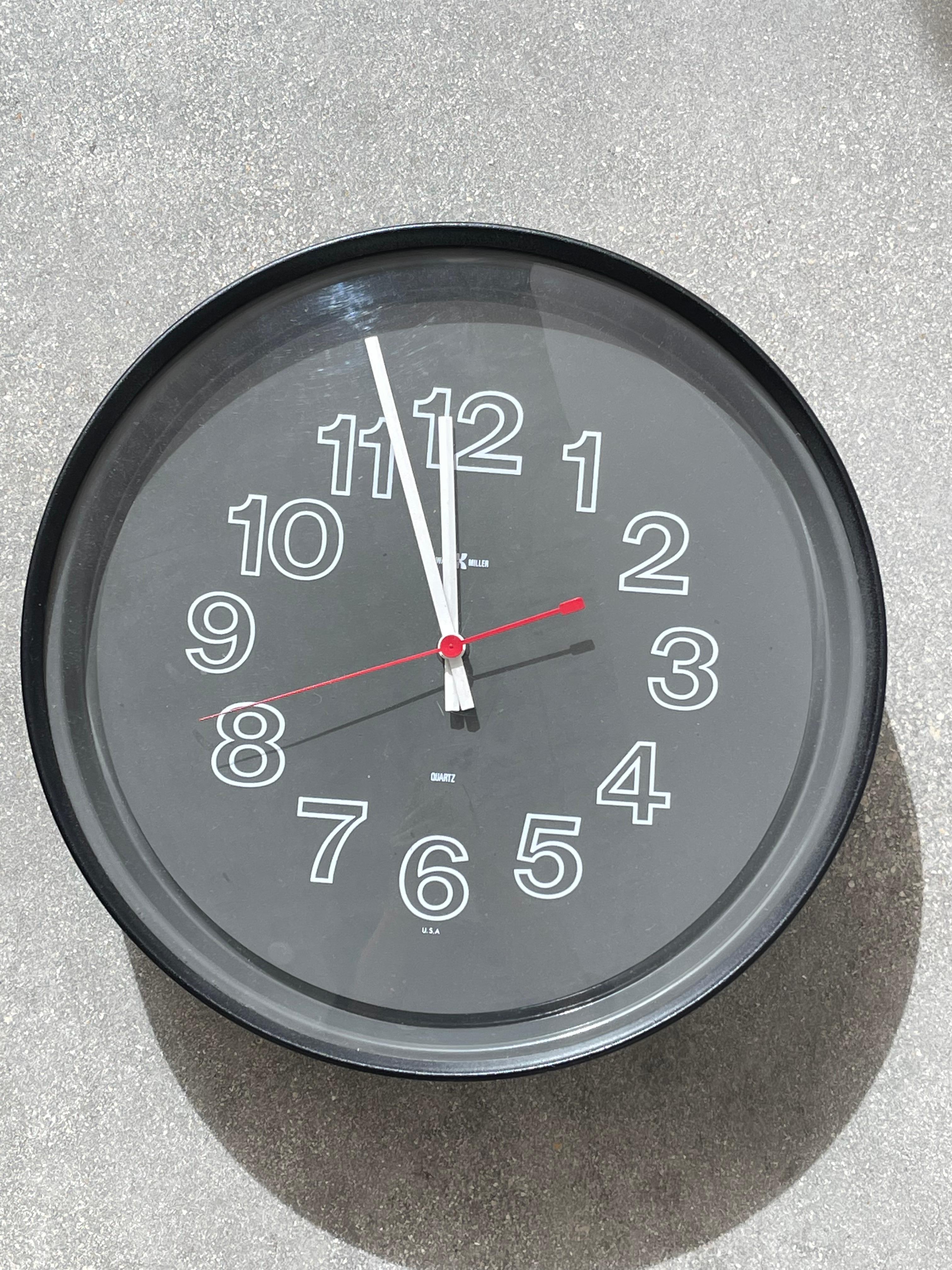 American 20th Century Large George Nelson & Associates for Howard Miller Clock Co For Sale