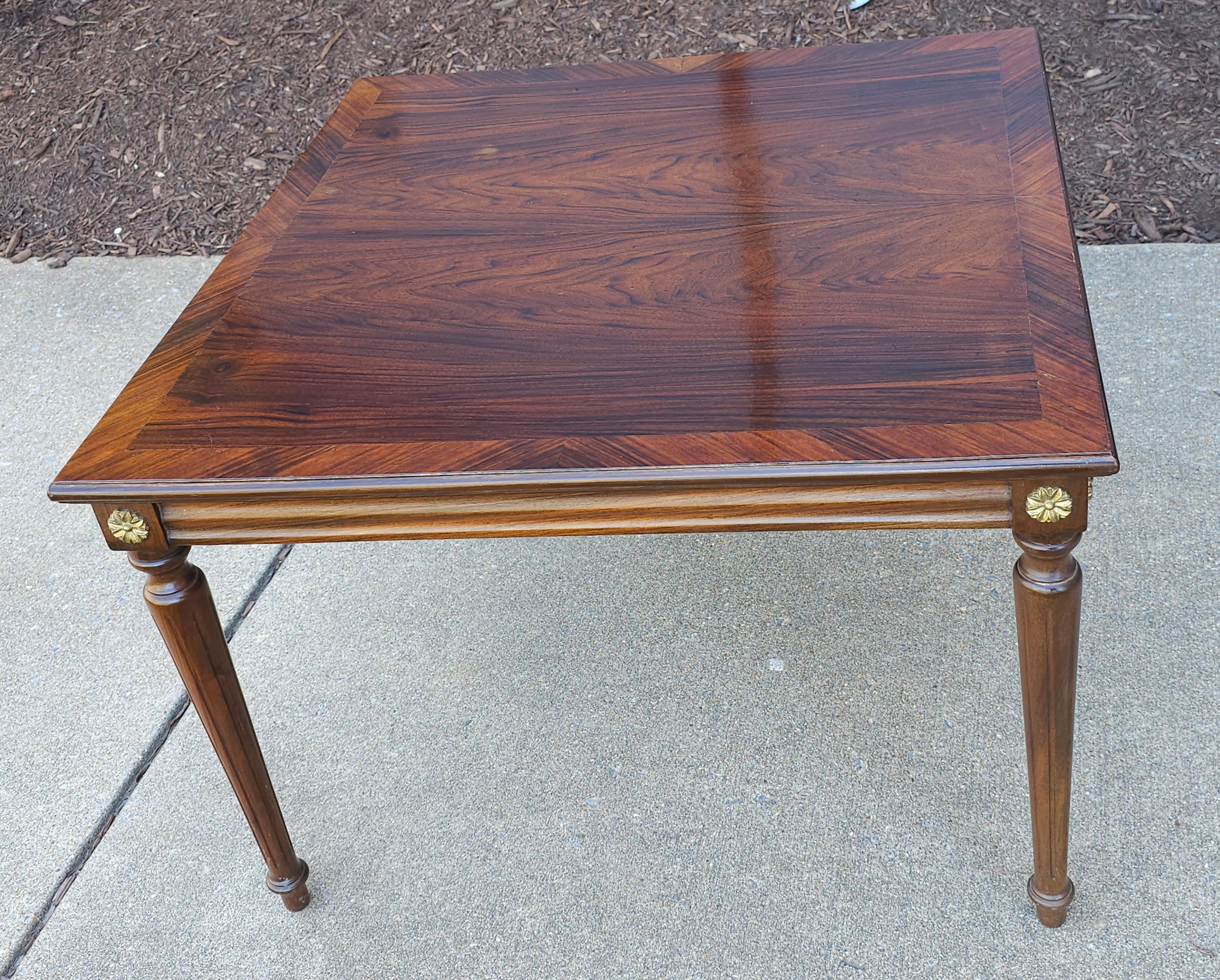 Other 20th Century Georgian Style Mahogany Coffee Table For Sale