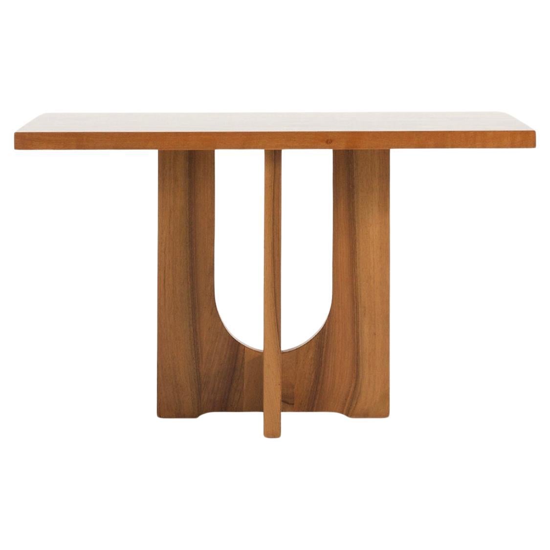 20th Century German Art Deco Maplewood Coffee Table - Vintage Side Table