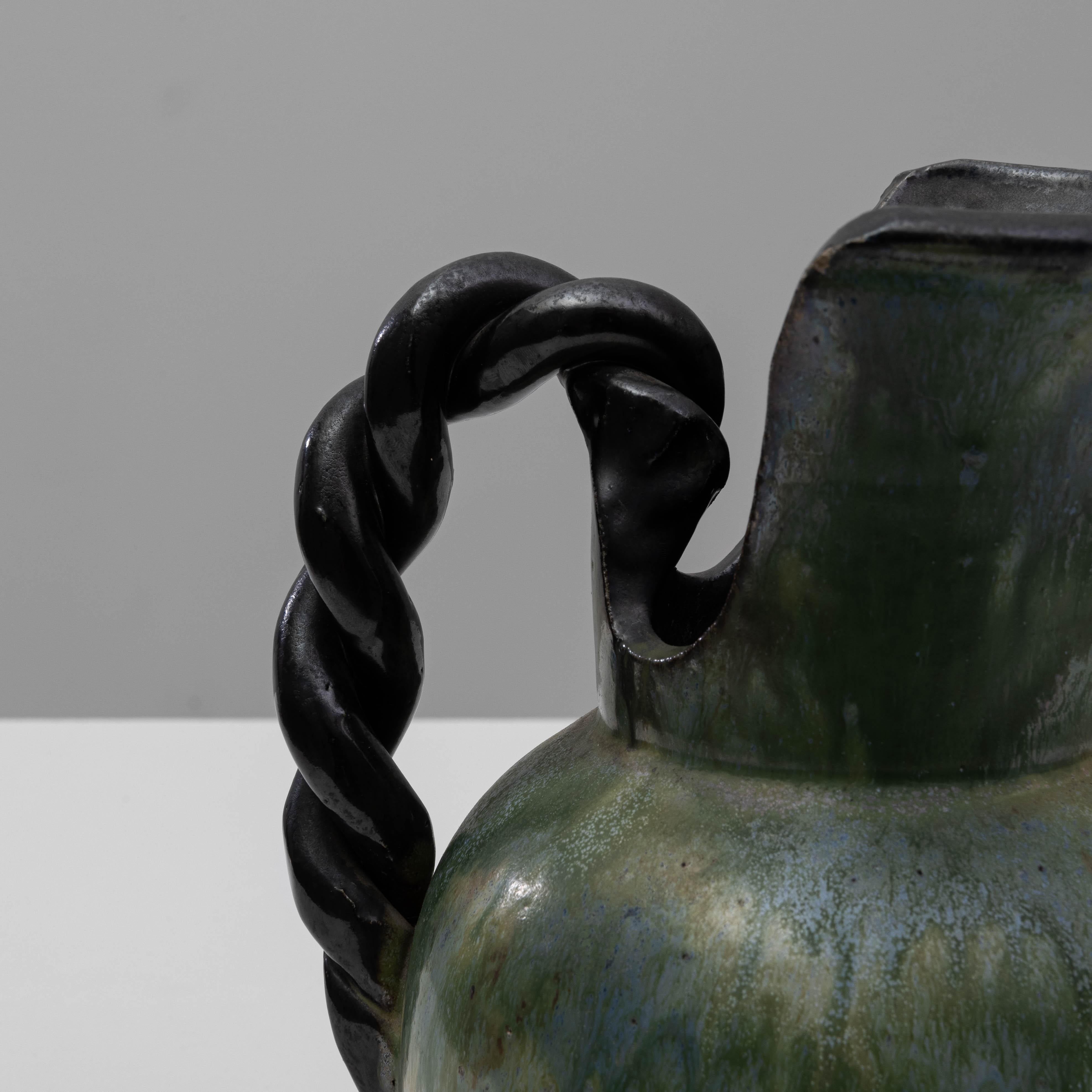 20th Century German Ceramic Pitcher in vendita 5