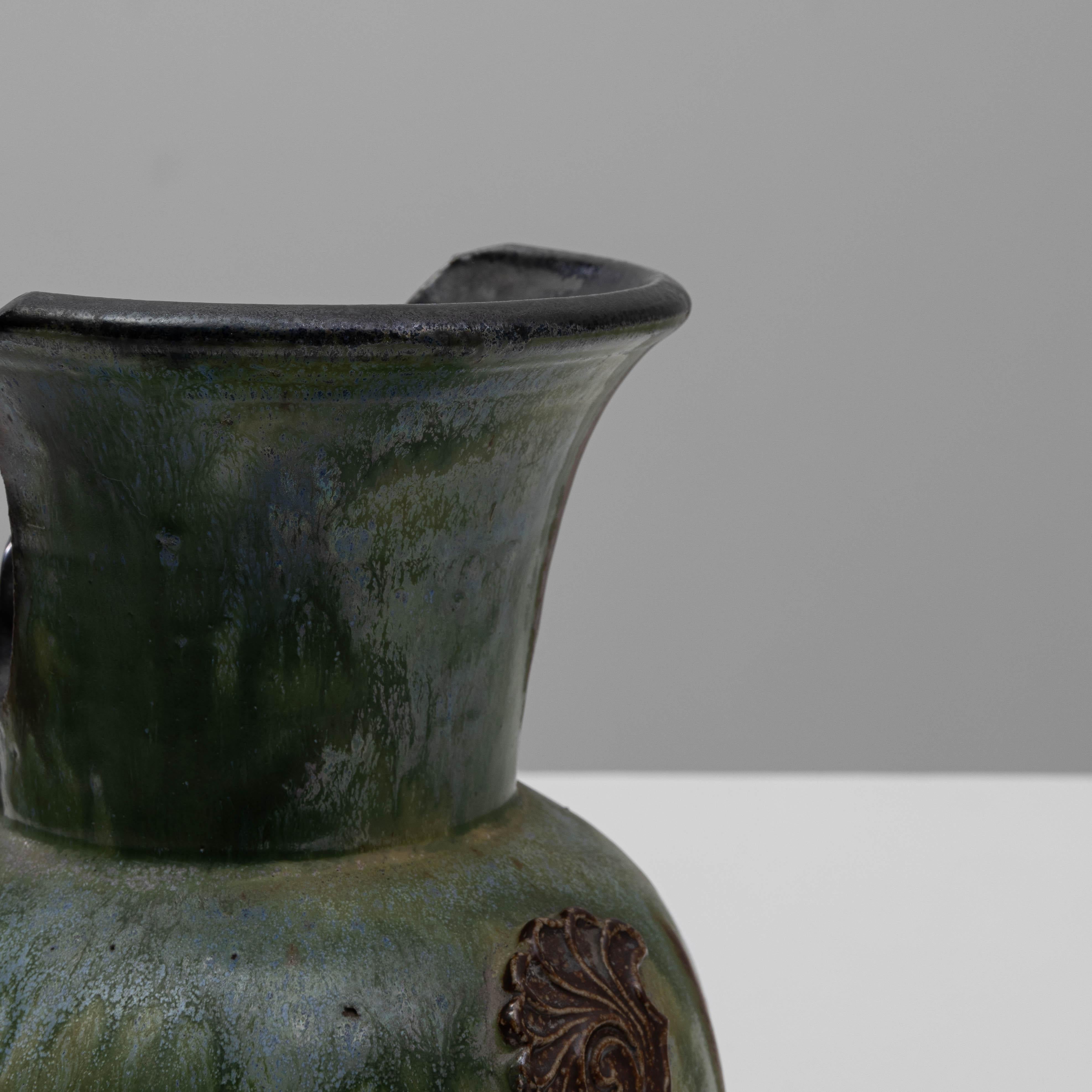20th Century German Ceramic Pitcher in vendita 6