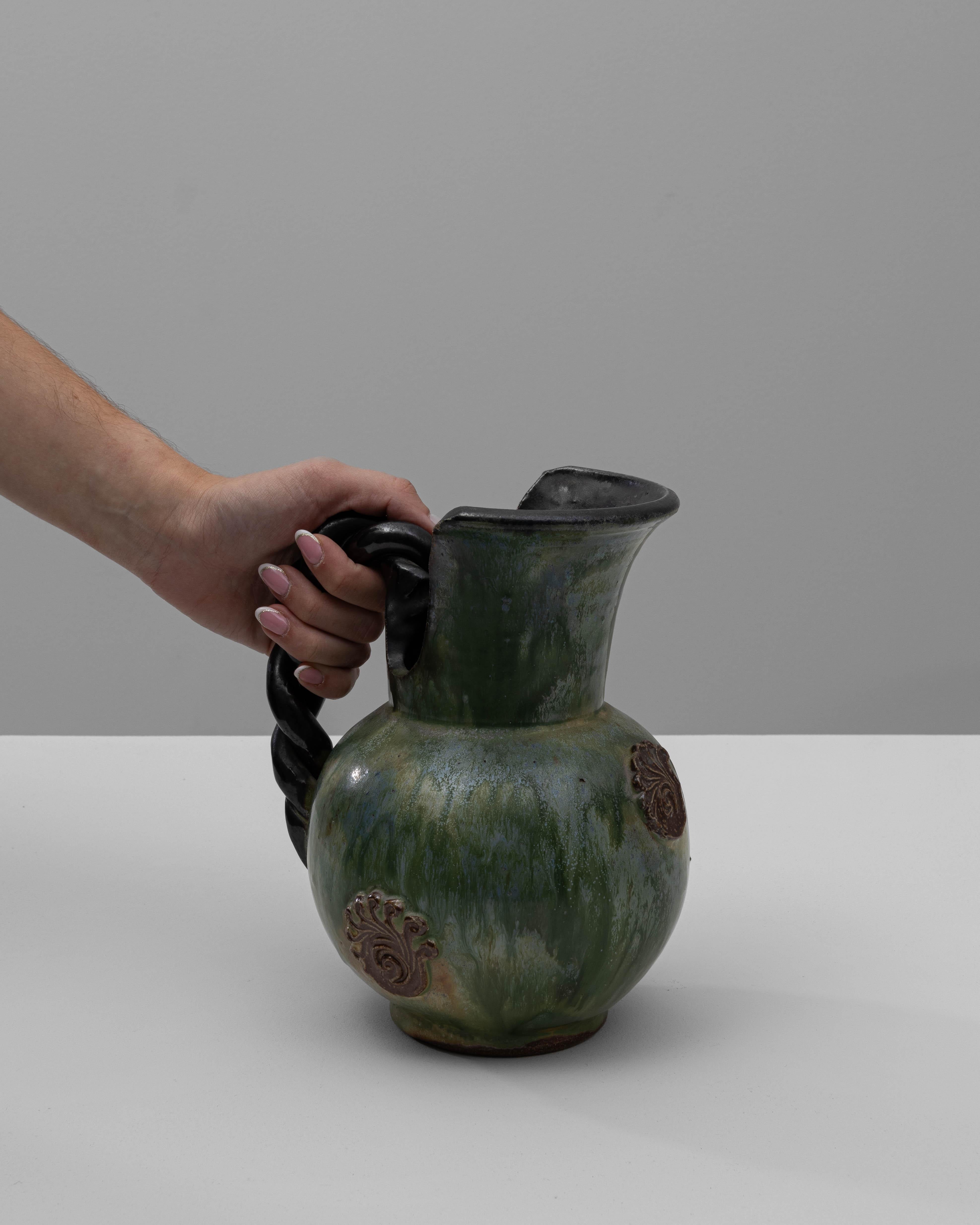 XX secolo 20th Century German Ceramic Pitcher in vendita