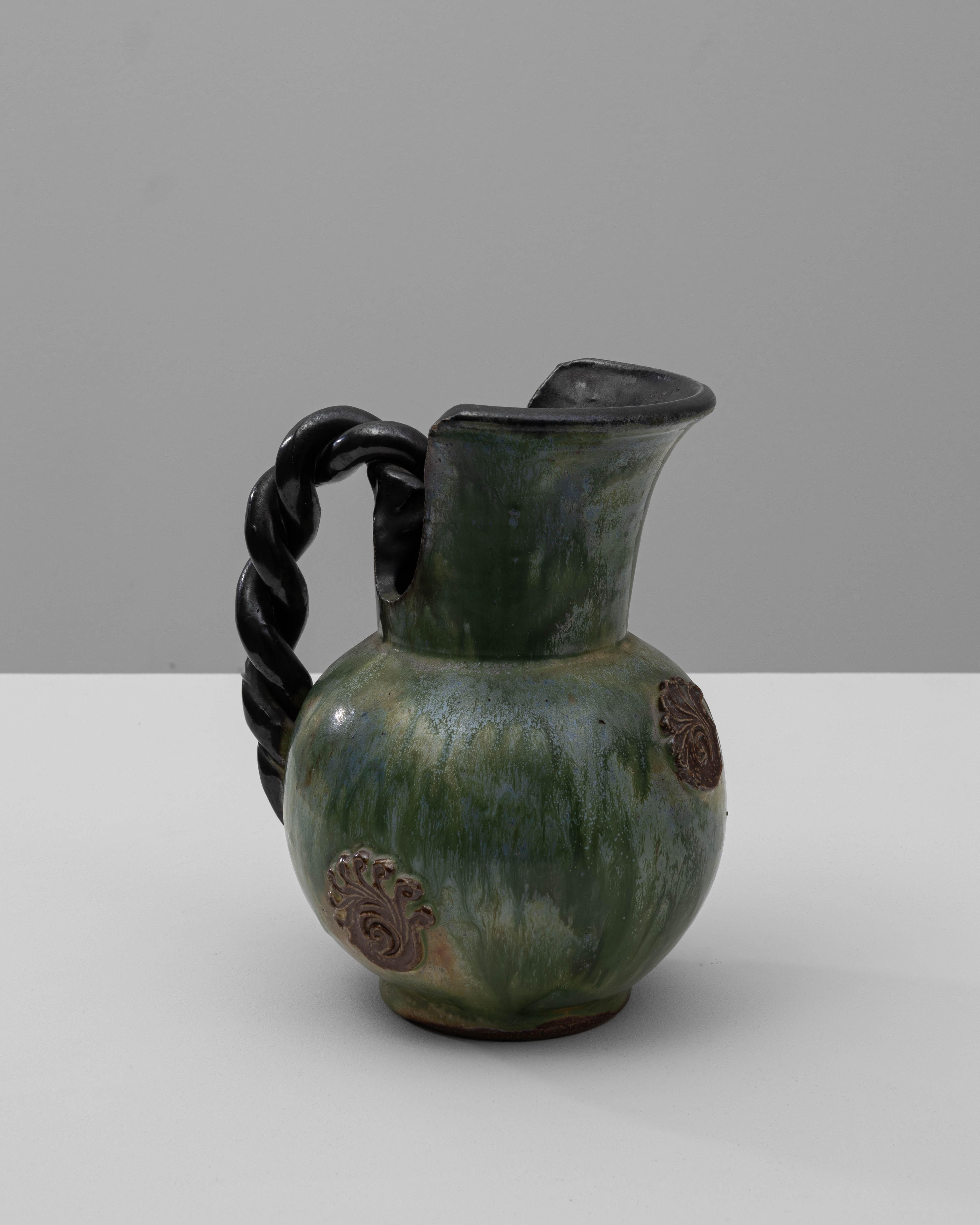 Ceramica 20th Century German Ceramic Pitcher in vendita