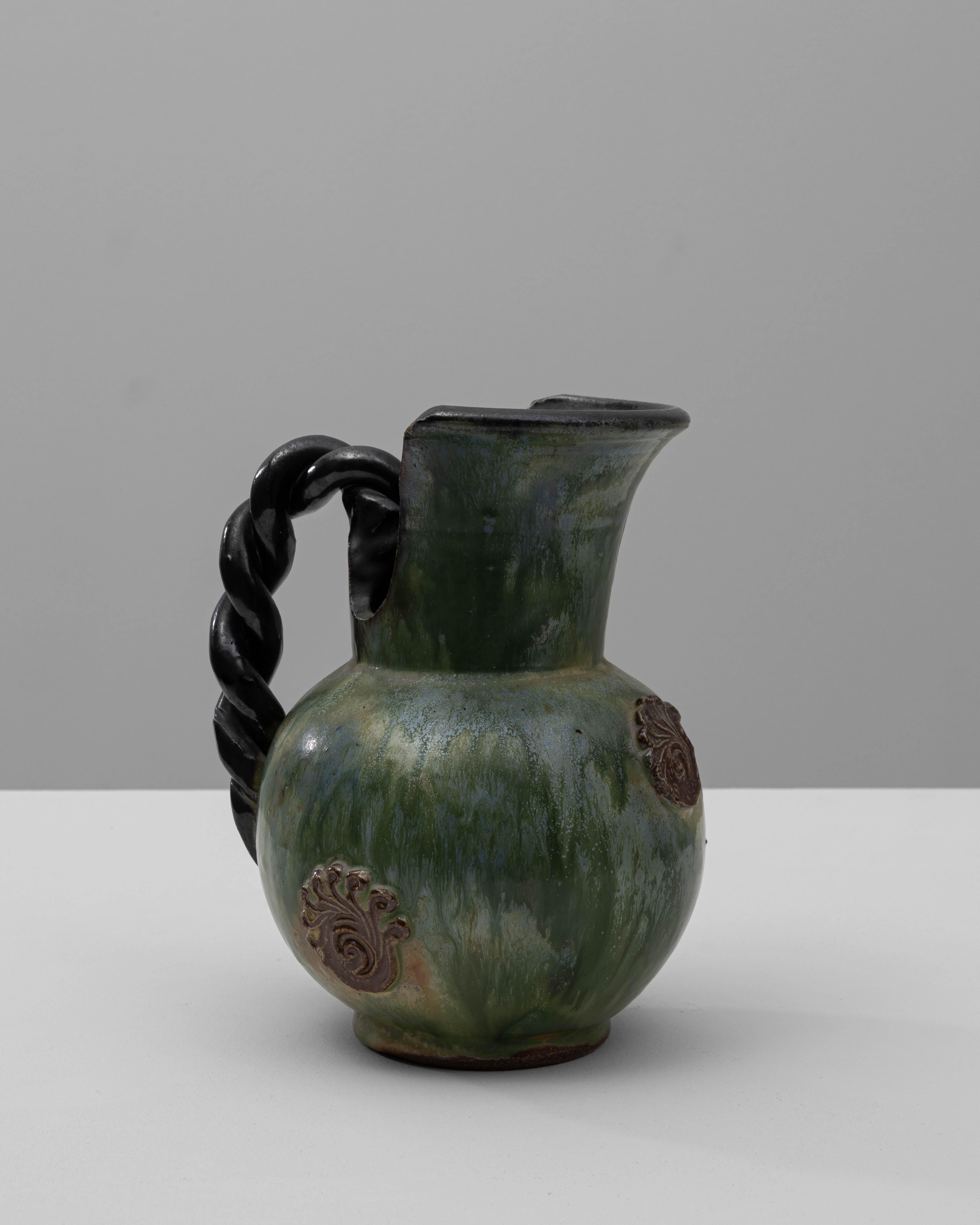 20th Century German Ceramic Pitcher in vendita 1