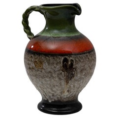 20th Century German Ceramic Pitcher
