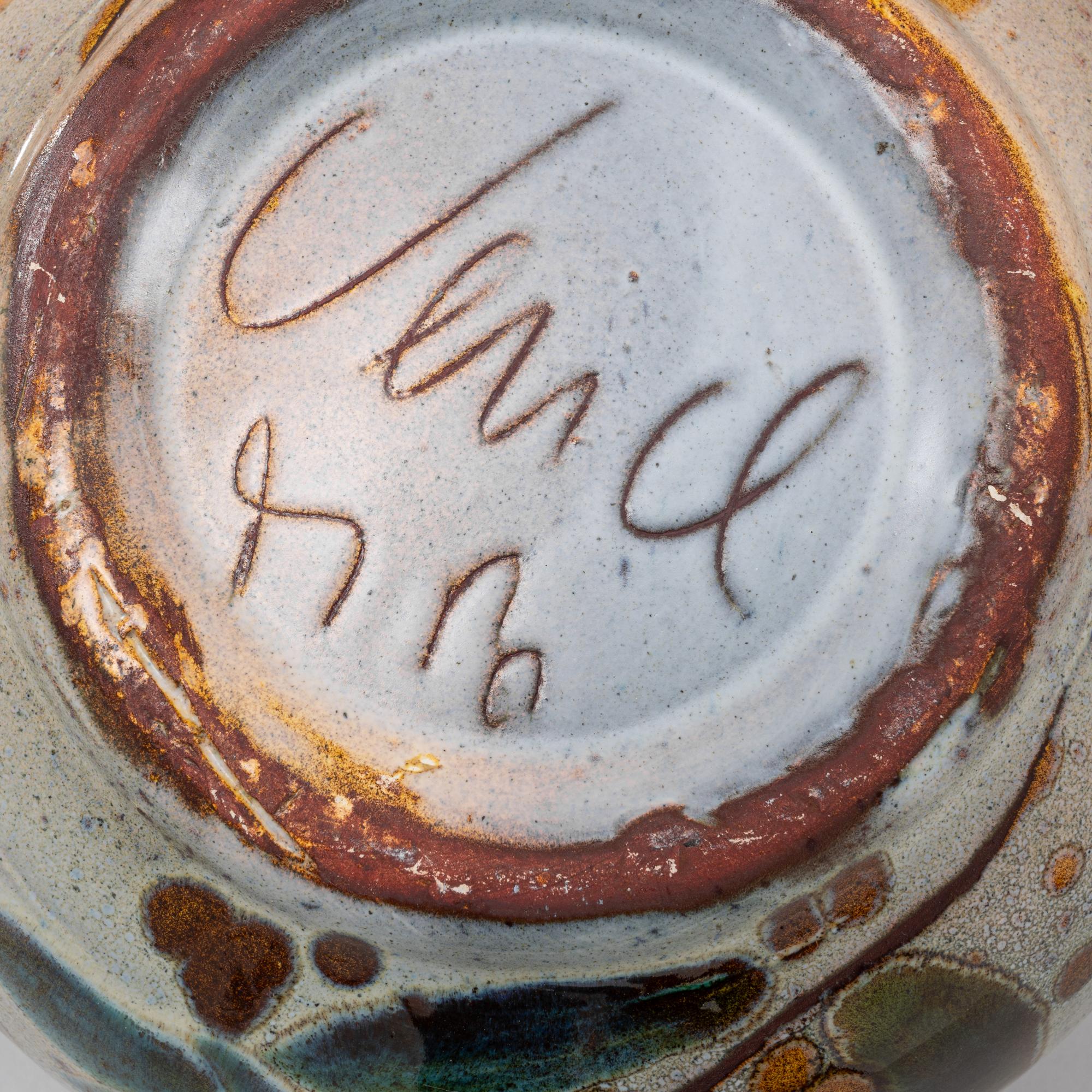 Vaso in ceramica tedesco del XX secolo con coperchio in vendita 6