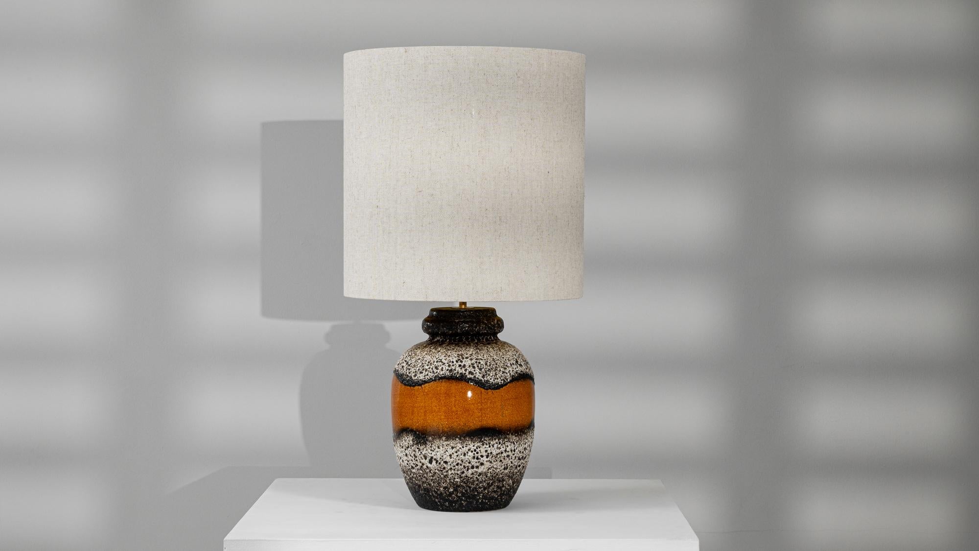 Lampe de table en céramique allemande du 20e siècle en vente 4