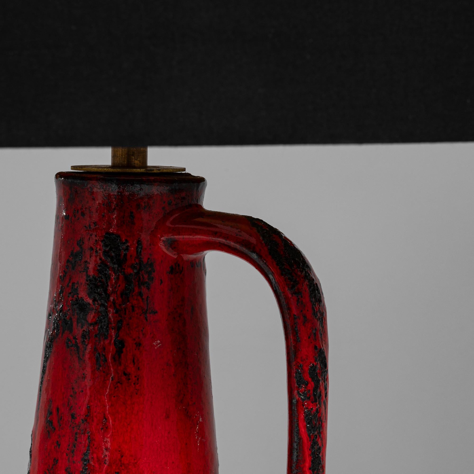 Lampe de table en céramique allemande du 20e siècle en vente 4