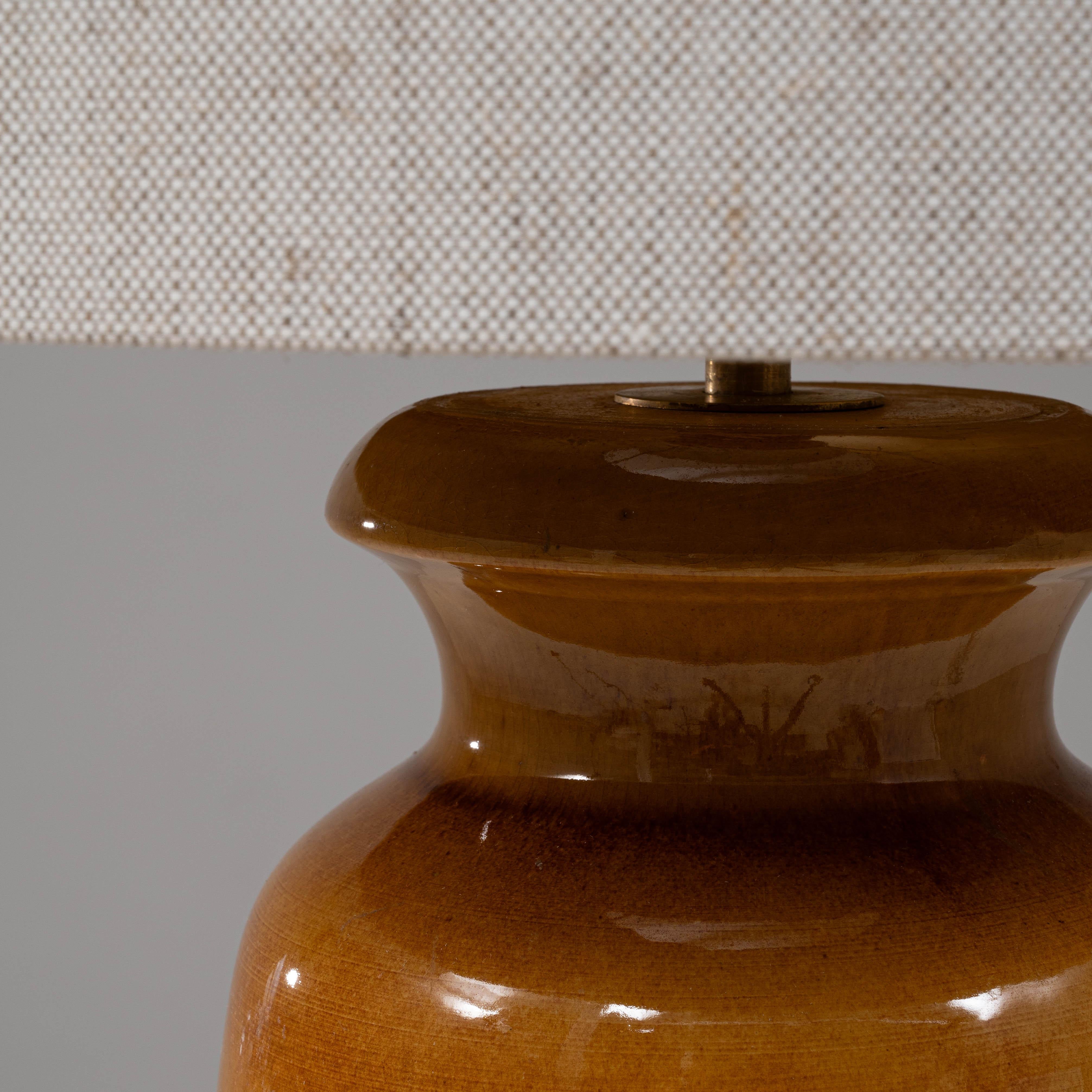 Lampe de table en céramique allemande du 20e siècle en vente 5